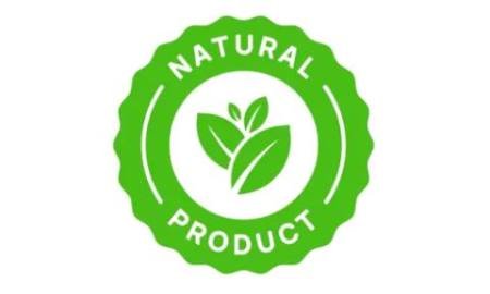 Natural ingredients badge for Ikaria Lean Belly Juice supplement